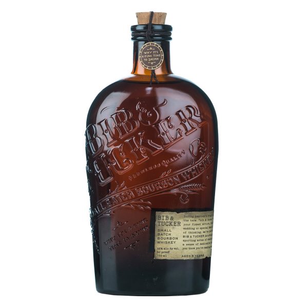 Bib & Tucker 92 Proof Small Batch Aged 6 Years Bourbon Whiskey Bottle